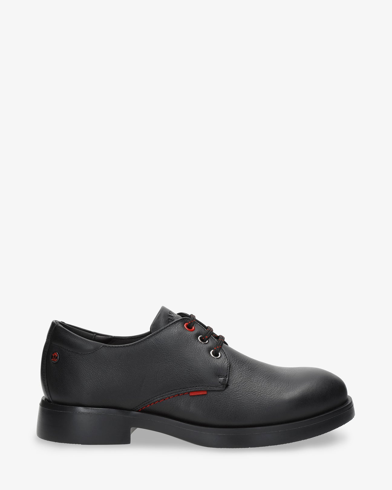 Edy zapatos de piel con forro interior de piel. negro